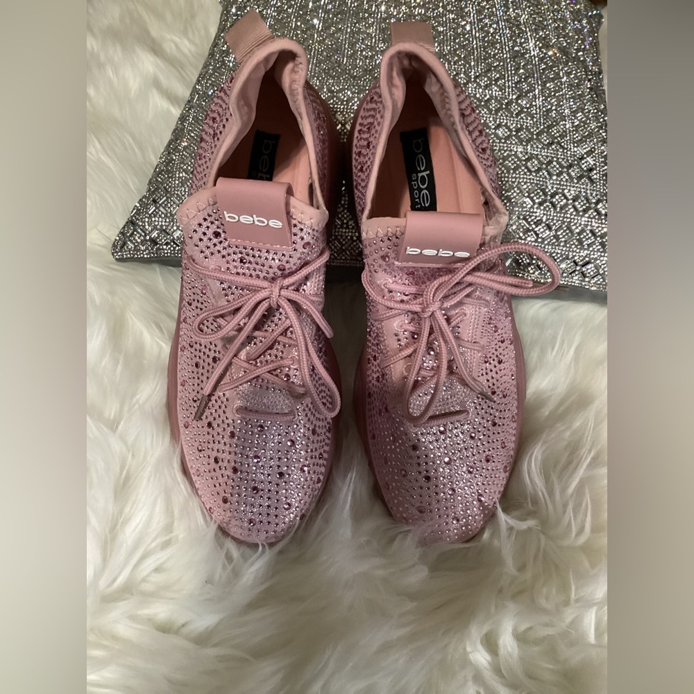 Bebe pink shoes size 10